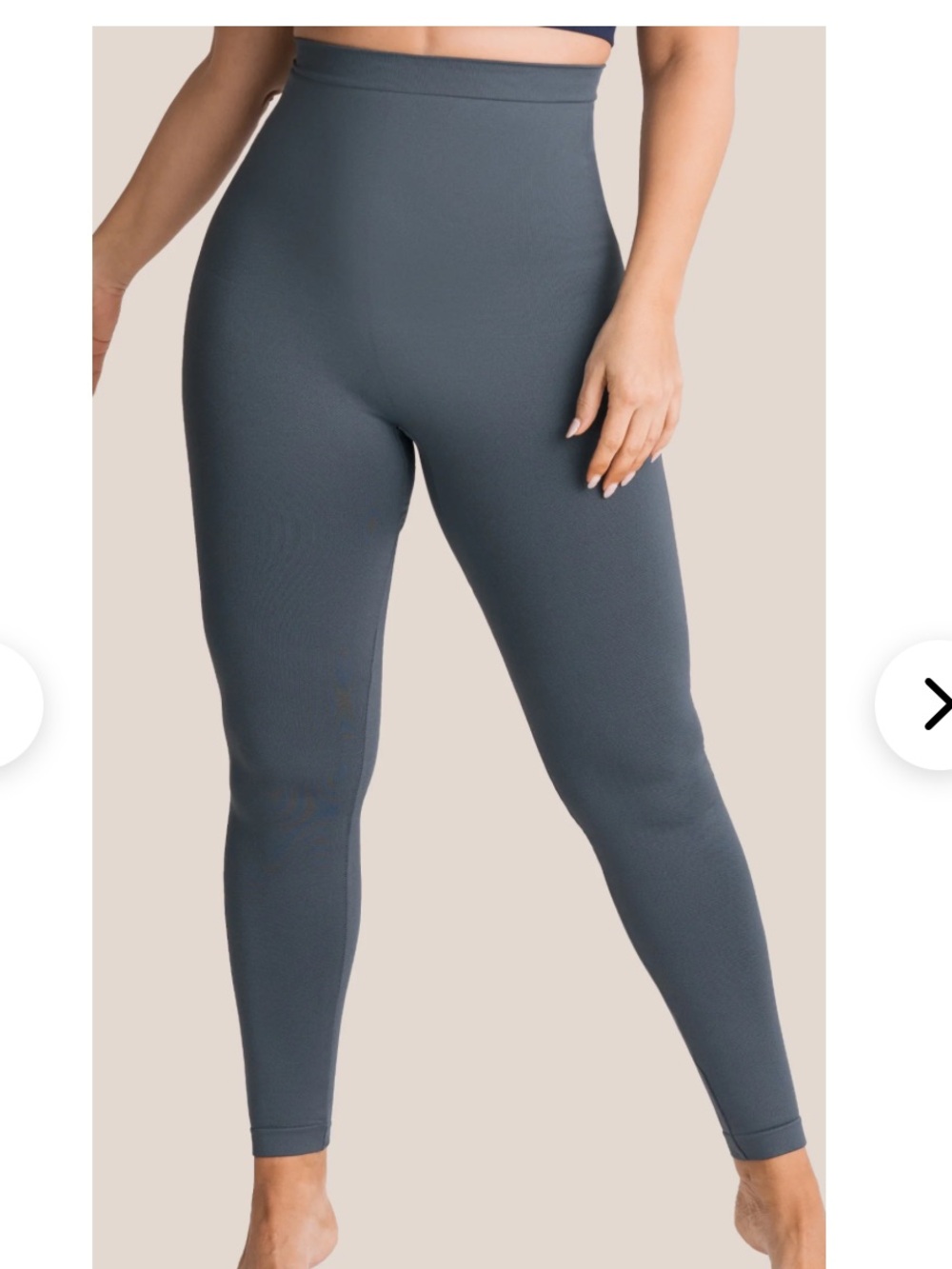 2 pair Shapermint High Waisted Shaping Leggings in Gray & Black